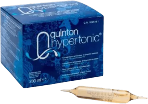 Eau de Quinton Hypertonique en ampoules